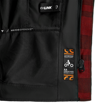 Koszula motocyklowa tekstylna Shima RENEGADE 2 czerwony