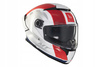 Kask motocyklowy MT THUNDER 4 SV THREADS GLOSS WHITE/BLUE biały niebieski czerwony