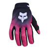 Rękawice cross dziecięce FOX JUNIOR GIRLS 180 COLLECT BLACK/PINK czarny różowy