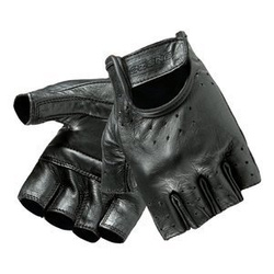 Rękawice motocyklowe skórzane OZONE RASCAL czarne