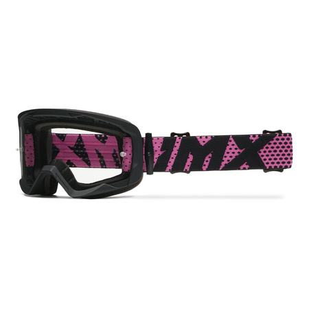 Gogle motocyklowe IMX Endurance Flip - Szyba Iridium Pink + Clear (2 szyby w zestawie)