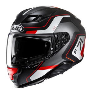 Kask motocyklowy integralny HJC F71 Arcan czarny/czerwony