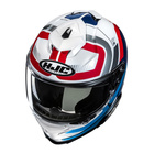 Kask motocyklowy HJC I71 Viz niebieski/czerwony