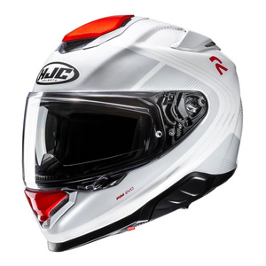 Kask motocyklowy integralny HJC RPHA 71 Frepe biały/srebrny