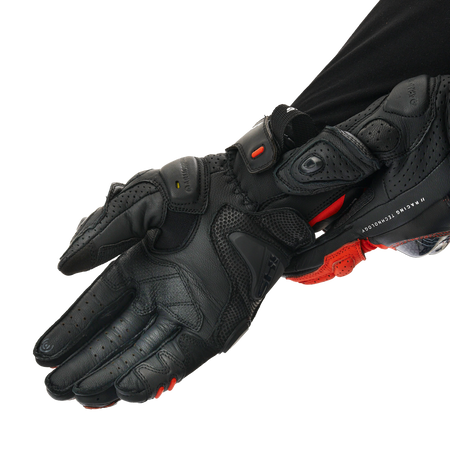 Rękawice motocyklowe Shima XRS-3 czerwony