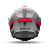 Kask motocyklowy AIROH SPARK 2 SHADOW RED GLOSS czerwony szary