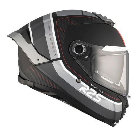 Kask motocyklowy MT THUNDER 4 SV R25 MATT BLACK/GREY czarny szary
