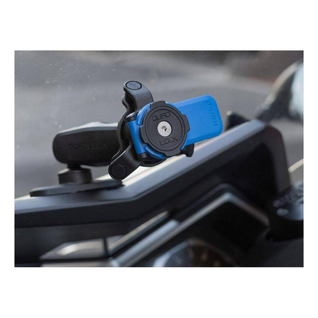 Głowica z dźwignią zwalniającą QUAD LOCK 360 czarny