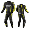 Kombinezon motocyklowy dwuczęściowy SHIMA STR 2.0 BLACK/YELLOW FLUO czarny żółty fluo