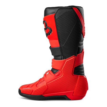 Buty motocyklowe cross offroad mtb FOX Comp Fluo czerwony