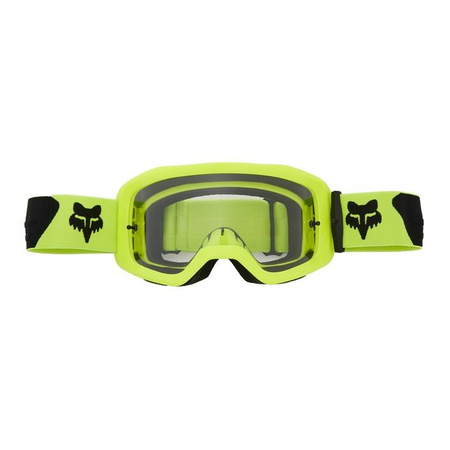Gogle motocyklowe cross offroad mtb FOX Main Core Goggle Fluorescent żółty