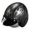 Kask motocyklowy otwarty HJC V31 FIRO BLACK czarny