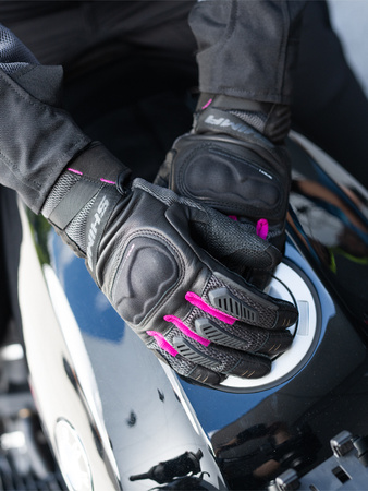Damskie rękawice motocyklowe miejskie Shima HERO GLV różowy