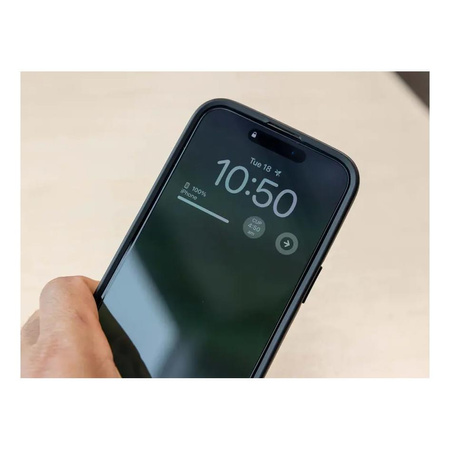 Szkło ochronne na telefon QUAD LOCK iPhone 14 Pro przezroczysty