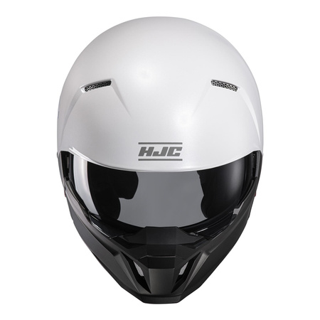 Kask motocyklowy otwarty HJC I20 perłowy biały