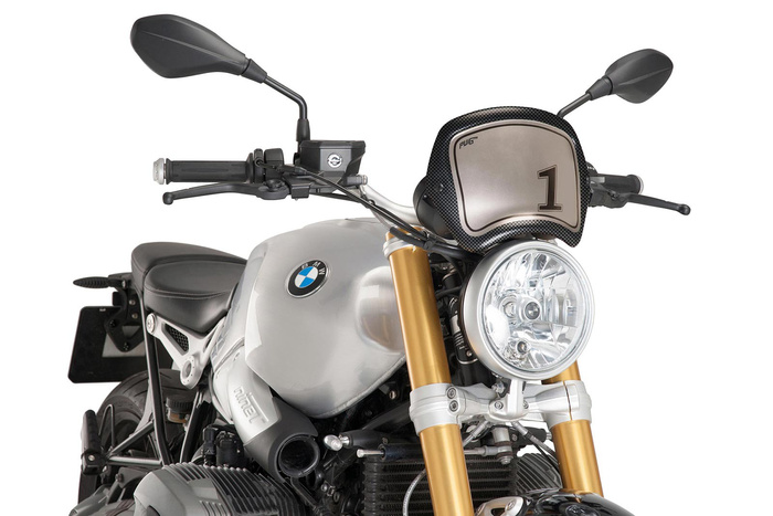 PUIG Owiewka  Retroplate do BMW R Nine T 14-24 – Uniwersalna szyba poprawiająca aerodynamikę