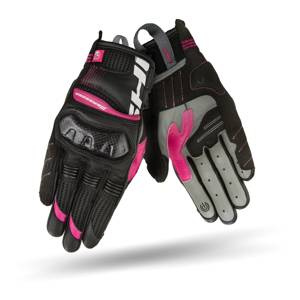 Damskie rękawice motocyklowe miejskie Shima X-BREEZE 2 fuksja