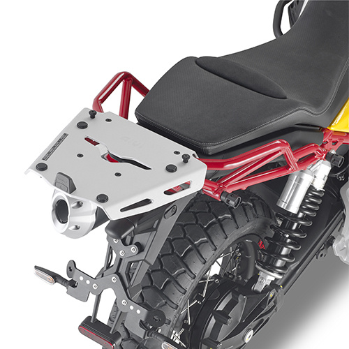 Stelaż kufra centralnego GIVI z aluminiową płytą Monokey dla Moto Guzzi V85 TT (2019)