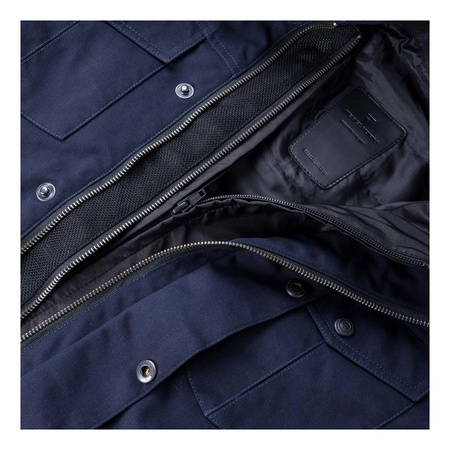 Kurtka motocyklowa tekstylna Rebelhorn HUNTER niebieski navy