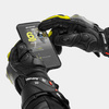 Rękawice motocyklowe sportowe skórzane Shima RS-3 fluo