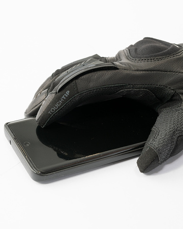 Damskie rękawice motocyklowe Shima HERO WP GLV czarny