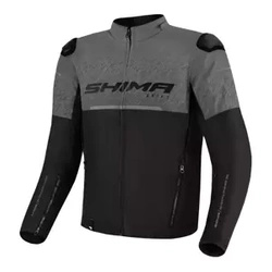 Kurtka motocyklowa tekstylna miejska Shima DRIFT szary