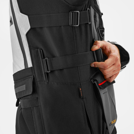 Kurtka motocyklowa SHIMA TRACKER LIGHT GREY szary