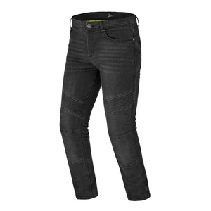Spodnie jeansowe motocyklowe VORG RAMP BLACK czarny