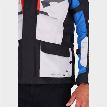 Kurtka motocyklowa RICHA BRUTUS GORE-TEX GREY/BLUE/RED szary niebieski czerwony