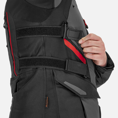 Kurtka motocyklowa SHIMA DUNE RED czarny szary czerwony