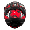 Kask motocyklowy MT BRAKER SV FURY BLACK/GREY/RED