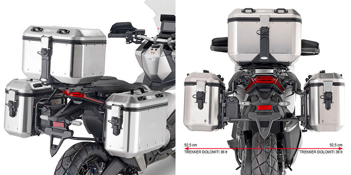 Stelaż boczny GIVI One-Fit Monokey - Honda X-ADV 750 (2021)