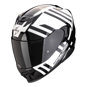 Kask motocyklowy SCORPION EXO-520 EVO AIR BANSHEE WHITE/BLACK biały czarny