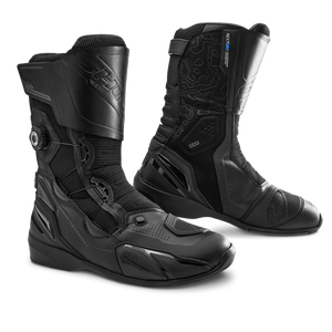 Buty motocyklowe turystyczne damskie SHIMA TENEX WP LADY BLACK czarny mat