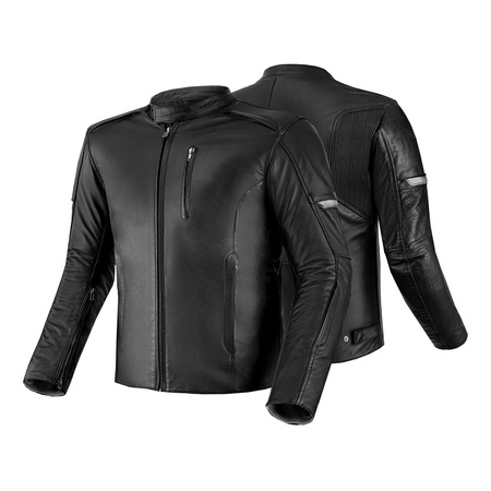 Kurtka motocyklowa skórzana Shima HUNTER+ 2.0 czarny