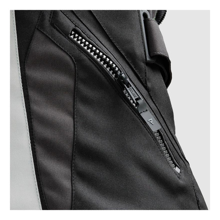 Damska kurtka motocyklowa tekstylna Rebelhorn HIKER IV czarny-szary-żółty fluo