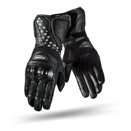 Rękawice motocyklowe sportowe skórzane Shima PROSPEED czarny