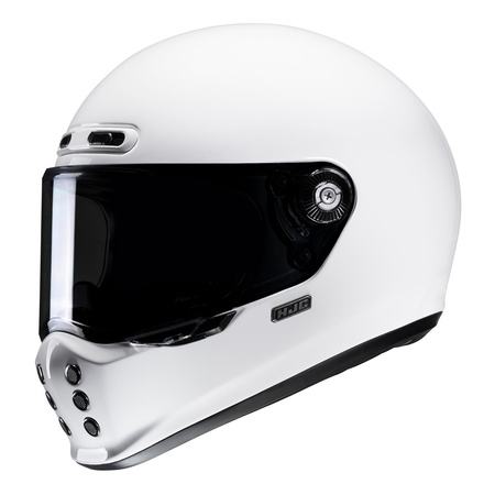 Kask motocyklowy integralny custom cruiser HJC V10 biały