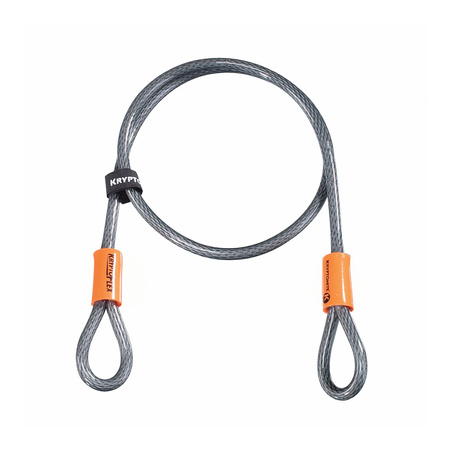 Zapięcie Motocyklowe KRYPTONITE Kryptoflex 410 – Linka Spiralna, 10 mm x 120 cm – Uniwersalna