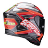 Kask motocyklowy SCORPION EXO-R1 EVO AIR ALVARO RED czerwony