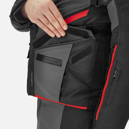 Kurtka motocyklowa SHIMA DUNE RED czarny szary czerwony