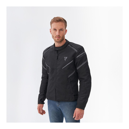 Kurtka motocyklowa tekstylna Rebelhorn SPARK czarny
