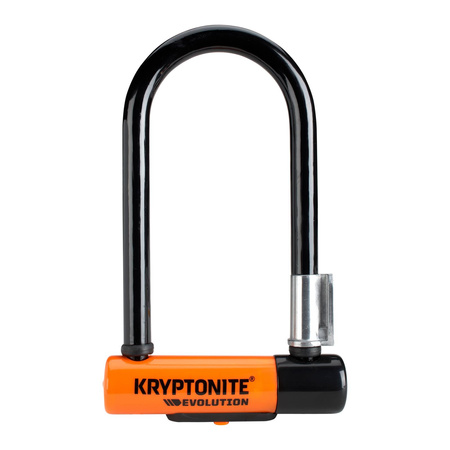 Zapięcie Motocyklowe KRYPTONITE Evolution Mini-7 – U-Lock z Linką, 83 mm x 178 mm – Uniwersalny