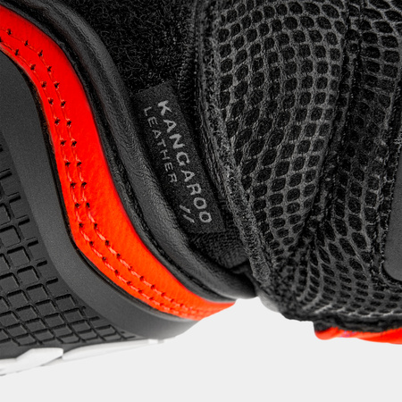 Rękawice motocyklowe SHIMA RS-3 RED FLUO czarny czerwony fluo