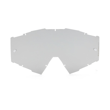 Gogle motocyklowe IMX Sand Grey Matt/Fluo Yellow - Szyba Silver Iridium + Clear (2 Szyby W Zestawie)