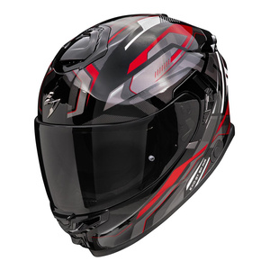 Kask motocyklowy SCORPION EXO-GT SP AIR AUGUSTA BLACK/GREY/RED czarny szary czerwony