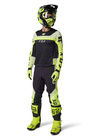 spodnie motocyklowe cross offroad FOX Flexair Efekt Fluo żółty