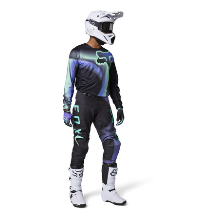 spodnie motocyklowe cross offroad FOX 180 Toxsyk czarny