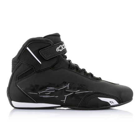 Buty motocyklowe ALPINESTARS SEKTOR BLACK/WHITE czarny biały