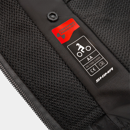 Kurtka motocyklowa SHIMA TRACKER BLACK czarny
